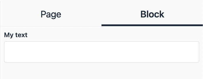 textfield Setting