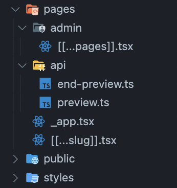Preview API Folder