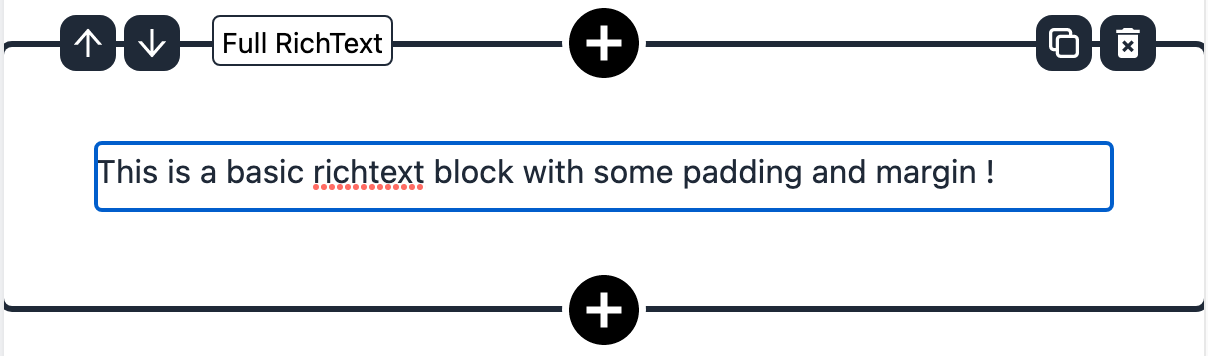 block example